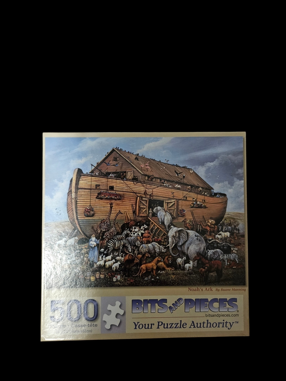 Bits and Pieces 500-Piece Noah's Ark Puzzle - Multicolor